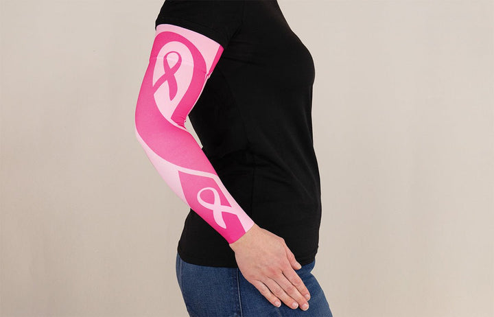 Ribbon Gradient Compression Arm Sleeve