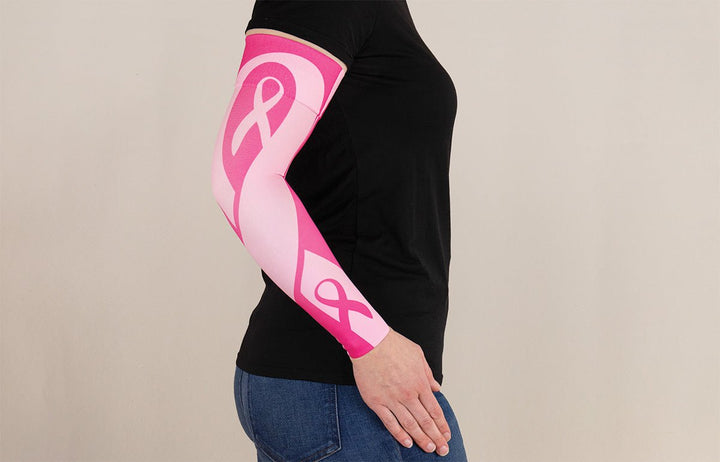Ribbon Gradient Compression Arm Sleeve