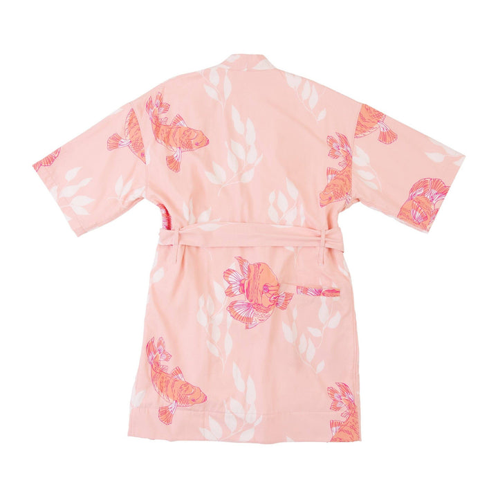 Women’s La Sirena Robe - Garibaldi Fish, Dusty Rose