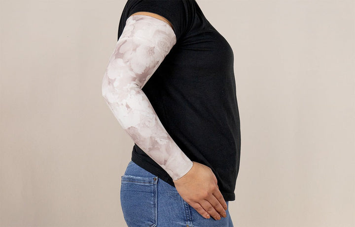 Romantic Rose Gradient Compression Arm Sleeve