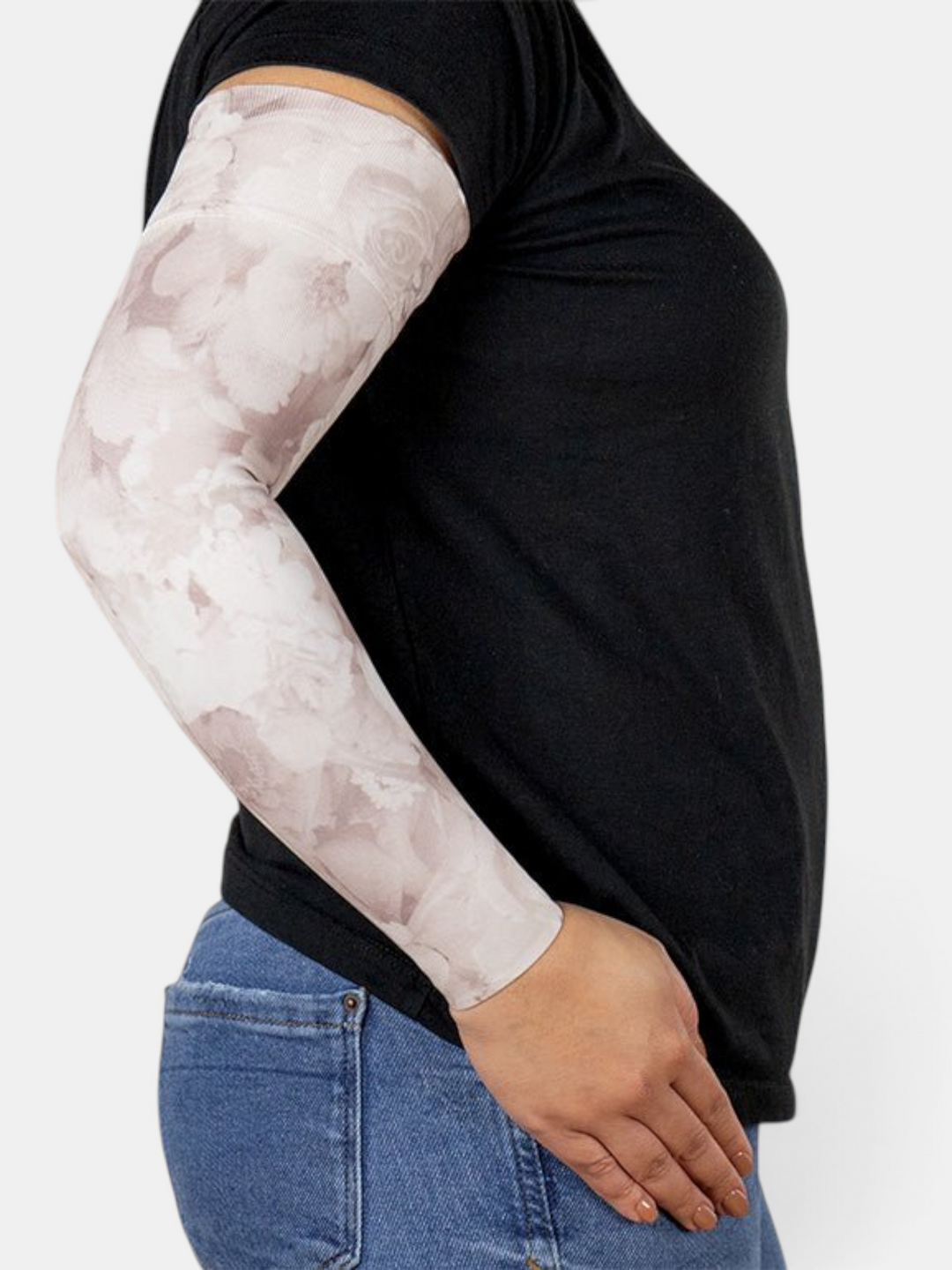 Romantic Rose Gradient Compression Arm Sleeve