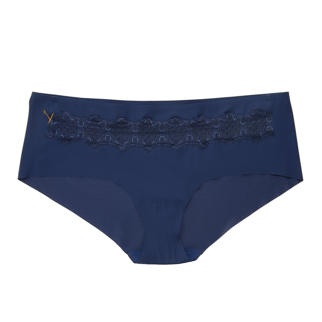 Soft Seamless Briefs with Lace